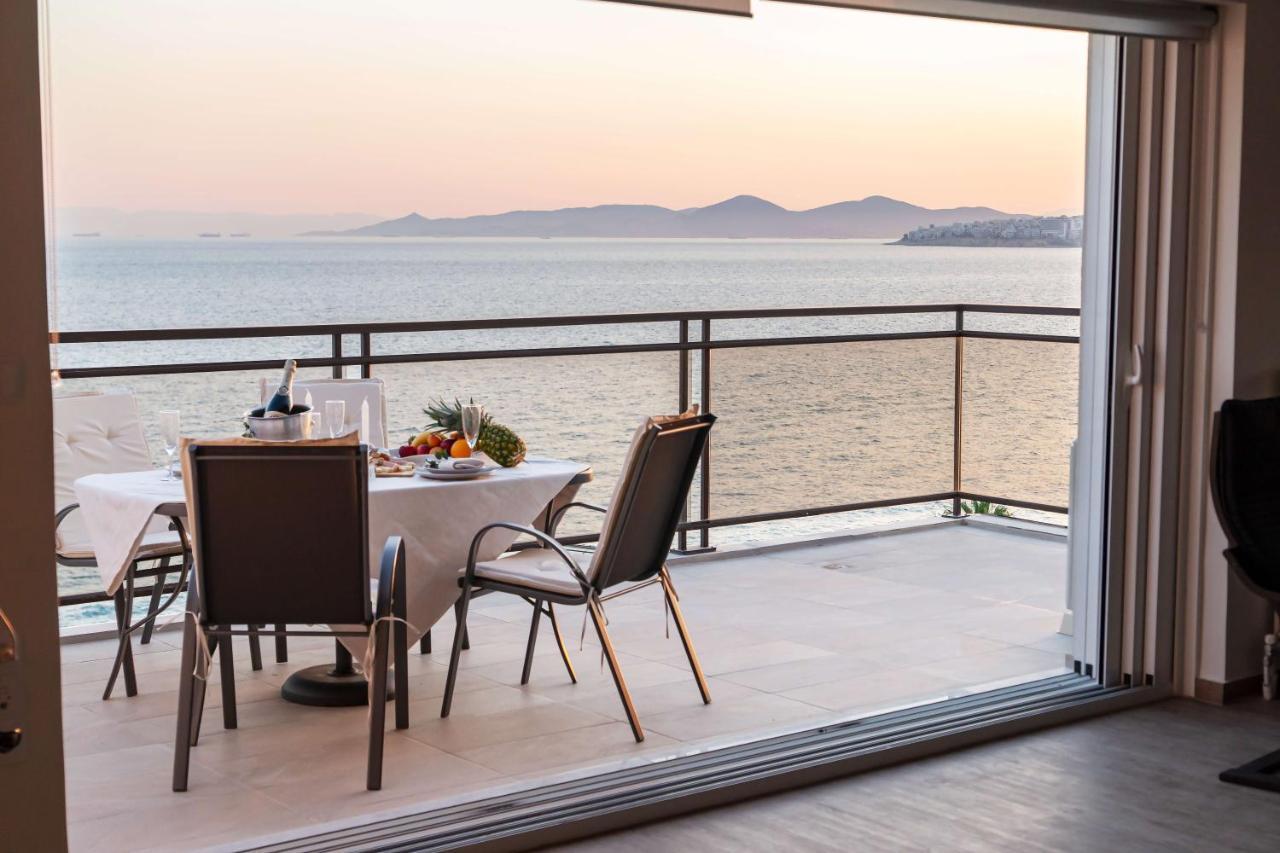 Blue Dreams - Spectacular Sea View Apartment In أثينا المظهر الخارجي الصورة