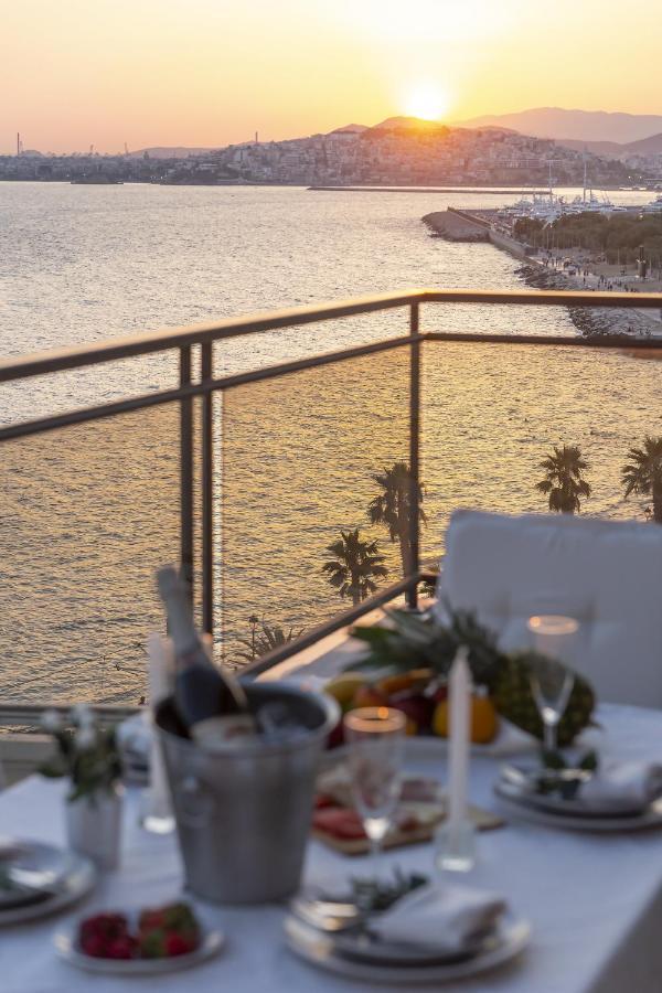 Blue Dreams - Spectacular Sea View Apartment In أثينا المظهر الخارجي الصورة